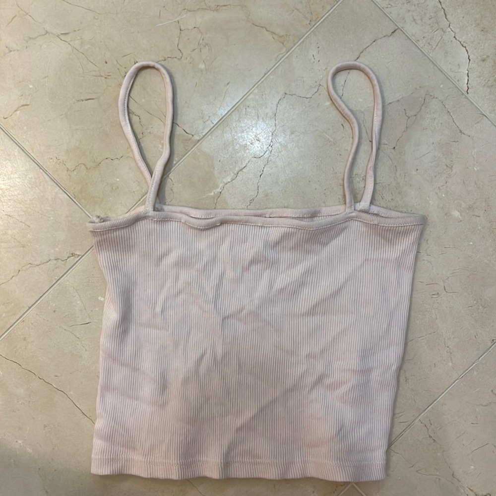 Brandy Melville light pink tank
